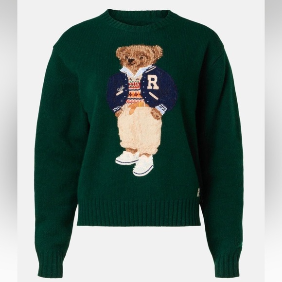 Polo Ralph Lauren Sweaters - Polo Ralph Lauren // Preppy Bear Pullover Sweater